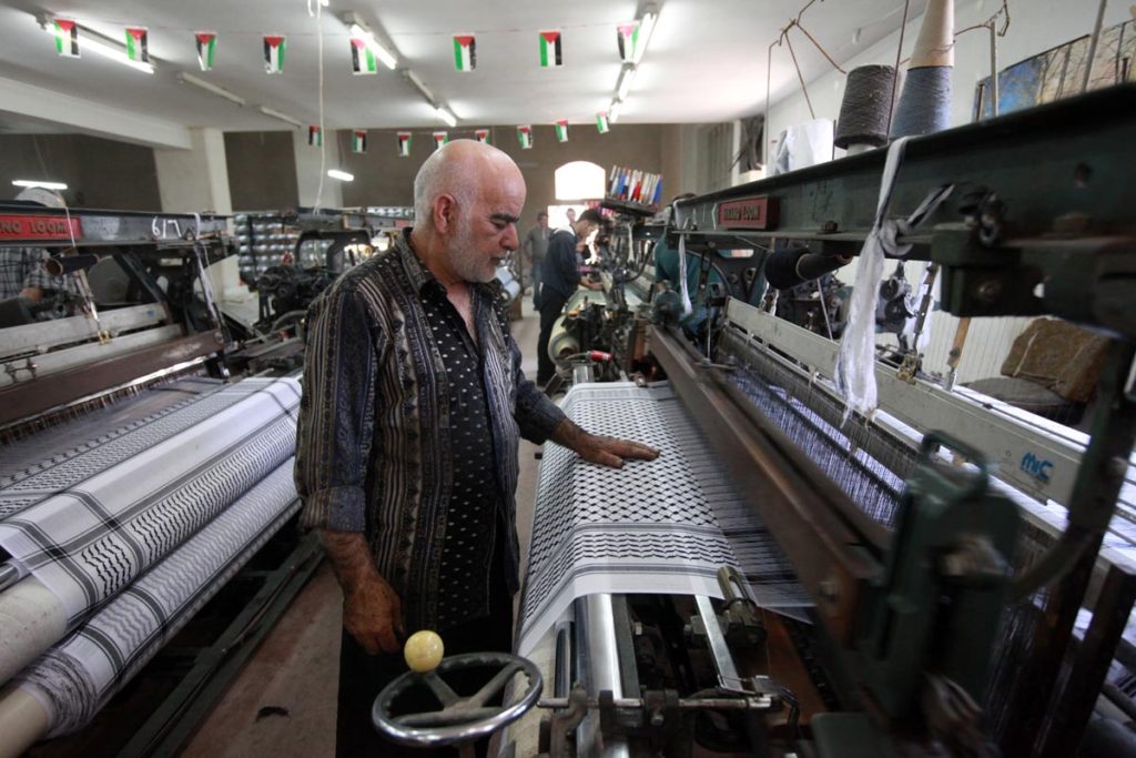 Al-Hirbawi: The Last Local Authentic Palestinian Kaffiyeh Makers are Striving to Exist