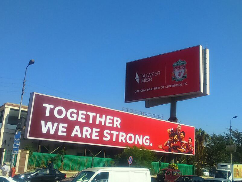 Tatweer Misr Officially Announces its Partnership With Liverpool FC by Dominating C-town’s Hottest Spots