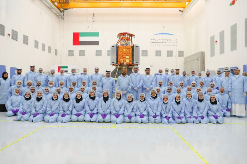 UAE Students Become First To Construct a Fully Arab-Made Satellite