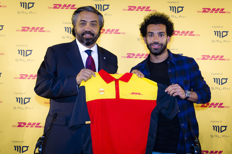 Mohamed Salah Officially Named Brand Ambassador for DHL Express in the MENA Region