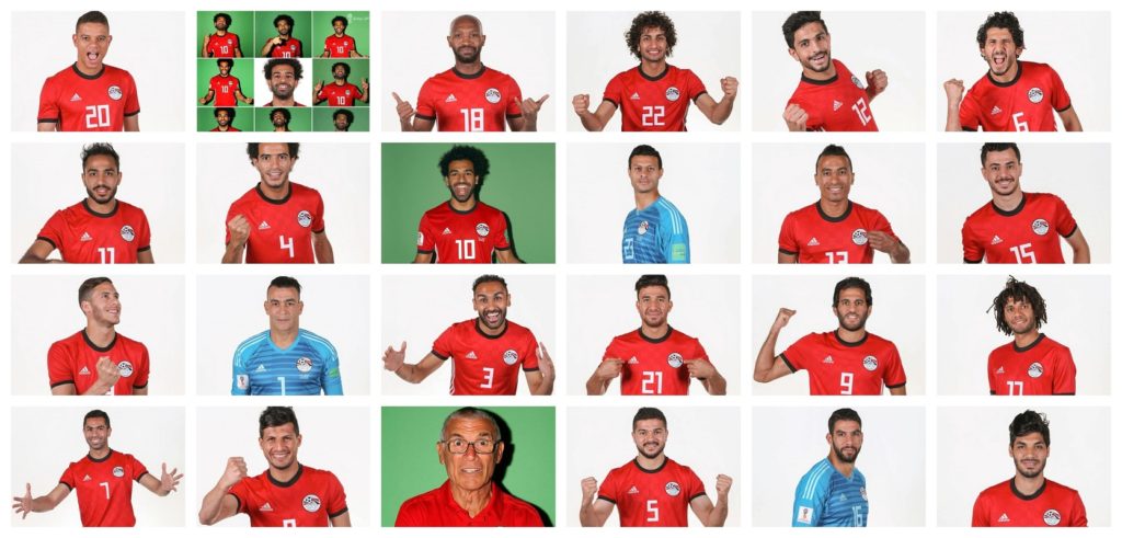 World Cup Obsession: Here’s the Latest Photo-shoot of the Egyptian National Team!