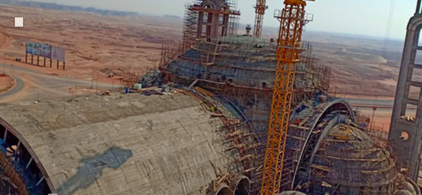 In Images: Egypt’s New Capital’s Cathedral Construction Almost complete