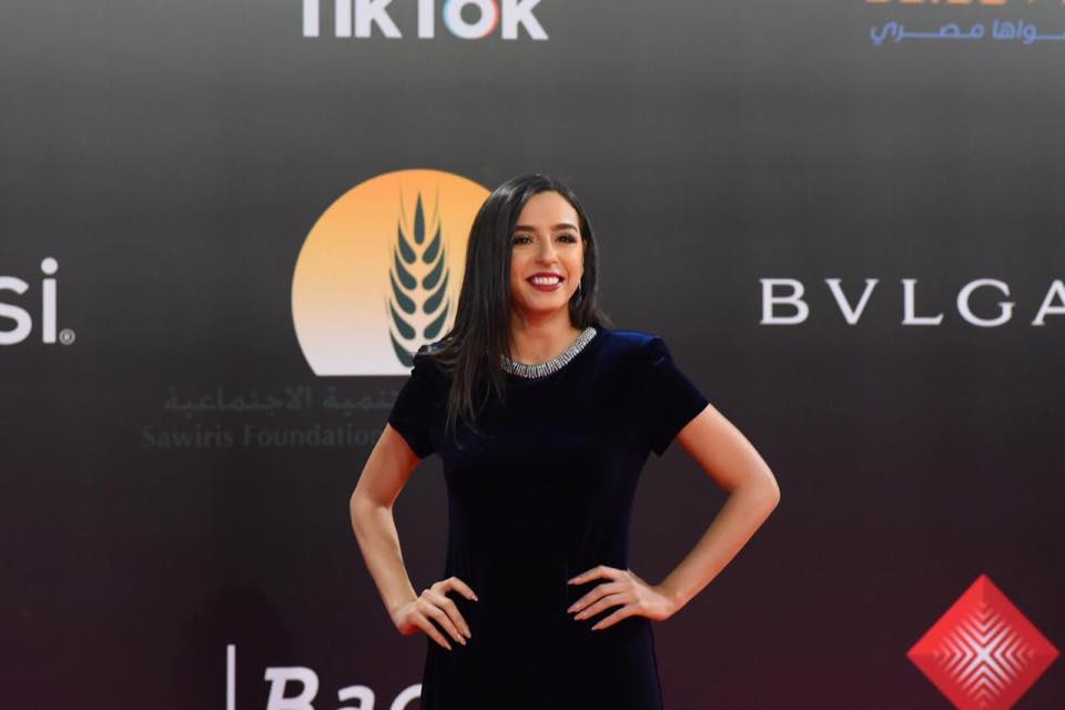 Egyptian Actress Sarrah Abdelrahman Strikes Again Acing Minimalism on the Red Carpet!