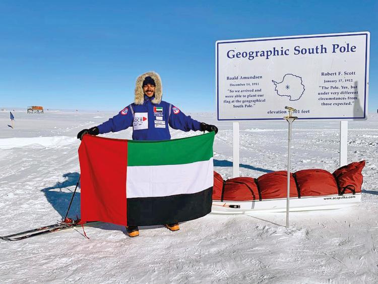 This Emirati Is the Youngest Arab to Scope the South Pole
