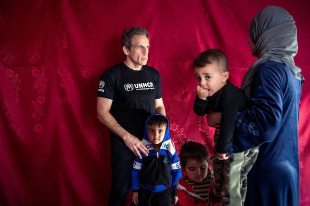 Ben Stiller Visits Syrian Refugees in Lebanon