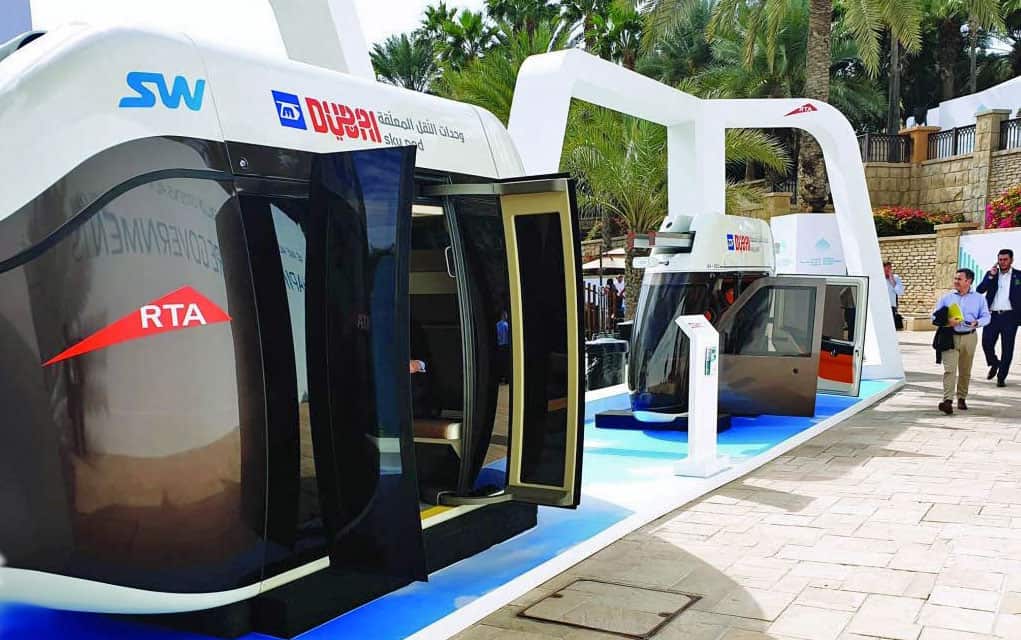 Dubai’s Newest Sky Pod Transport System Is Something From the Future