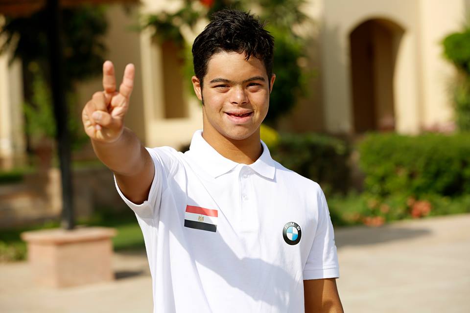 Swimmer Mohammed Al-Husseini Is First UN Spokesperson From Egypt With Down’s Syndrome