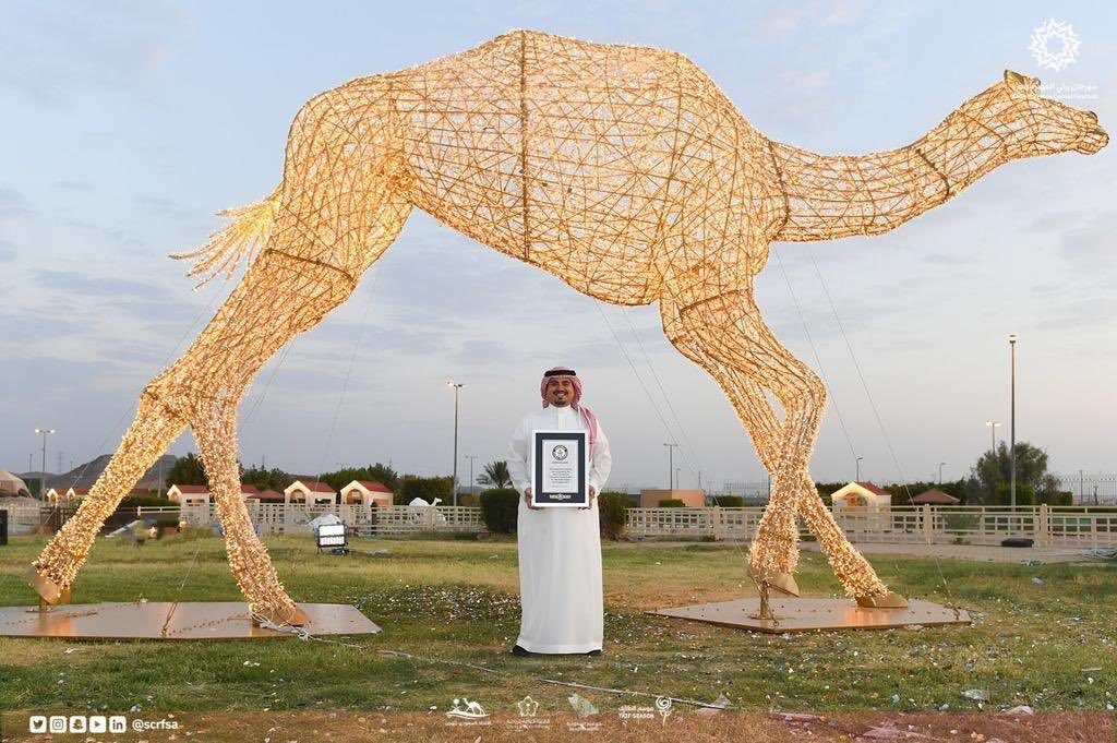 Saudi Arabia’s Largest Ever Camel Model Breaks Guinness World Record