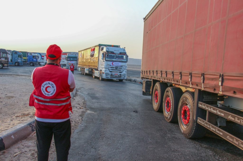 The Egyptian Red Crescent Is Sending Food Aid to Sudan