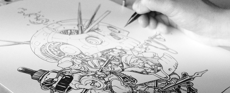 It’s Just Day One From Inktober and Egyptian Artists Are Already Killing It