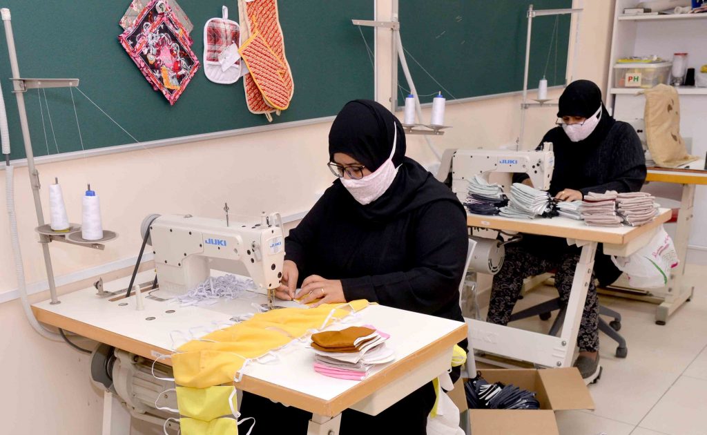 A Scoop of Hope: Volunteers in Bahrain Come Together to Produce 40,000 Face Masks