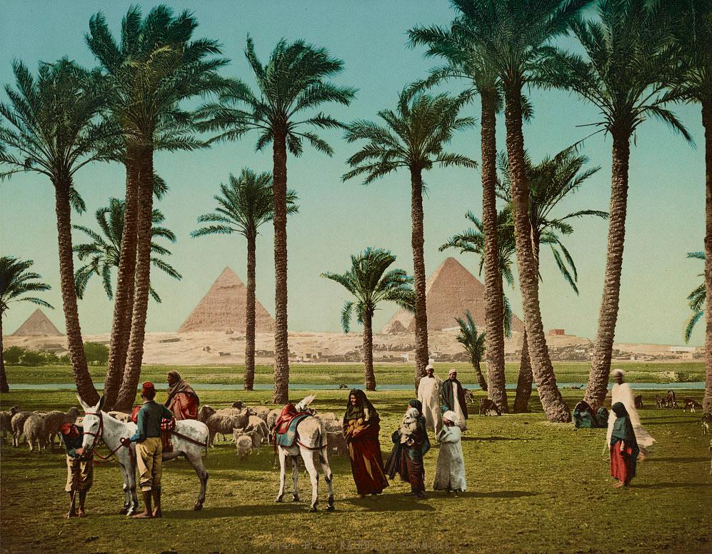 Imagine Living in Egypt During the 1800s! These Colorized Pictures Will Take You There egypt-1800s
