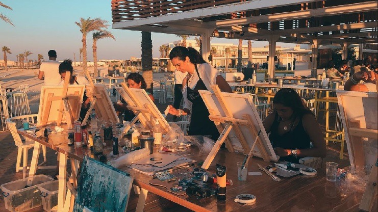 In Pictures: Art Empowers Brings Creativity to the Beach in Sahel