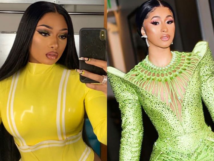 Megan Thee Stallion and Cardi B Wear Nicolas Jebran for Their Music Video, ‘WAP’
