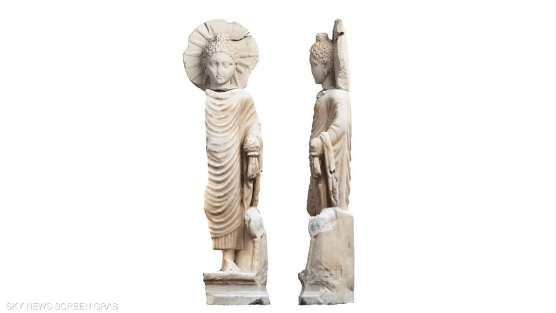 Statue of Buddha Discovered at Ancient Temple in Egypt’s Red Sea Coast Buddha Statue Egypt