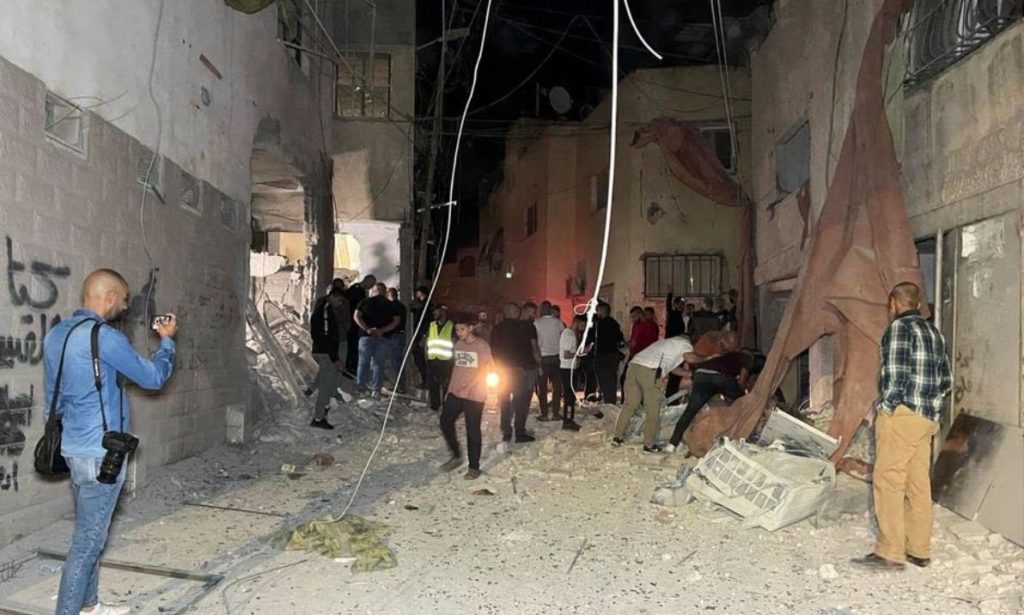 Following A Hospital & Church, Israel Strikes Al Ansar Mosque