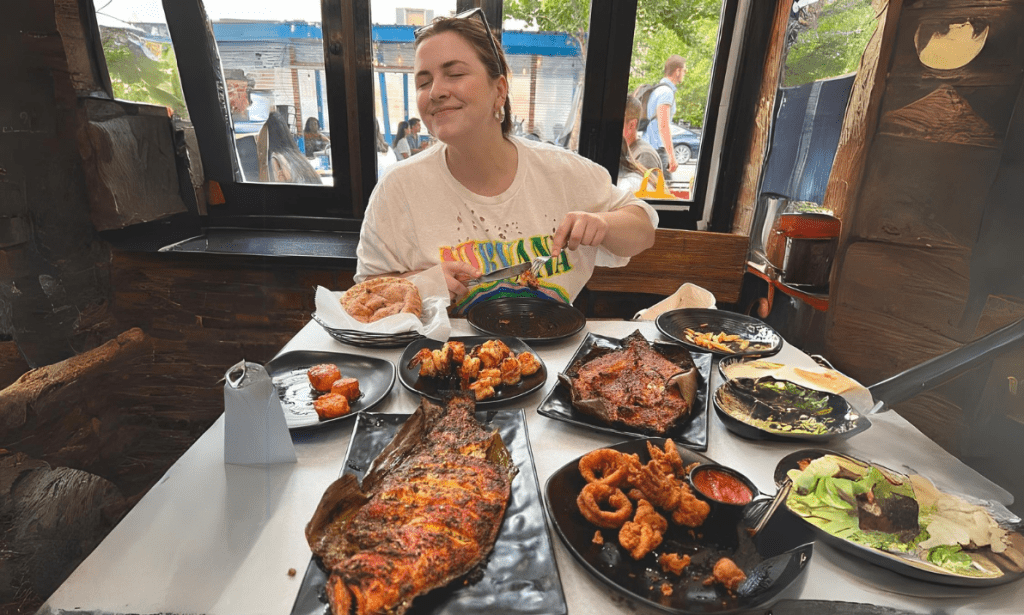 POV: Dining At An Authentic Egyptian Seafood Restaurant In NYC