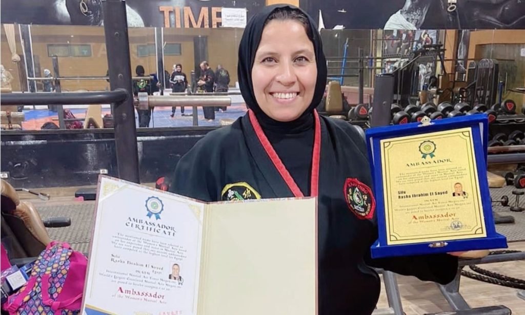 Egypt’s Rasha Ibrahim Becomes Martial Arts Ambassador Over MENA