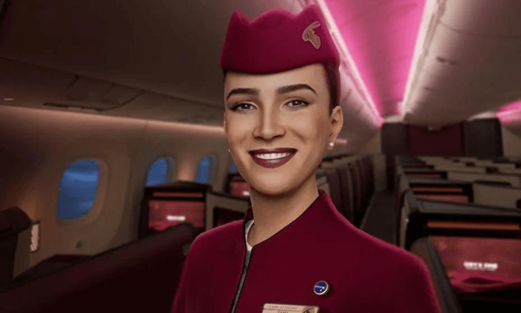 Meet Sama 2.0: Qatar Airways’ Revolutionary AI Cabin Crew Takes Flight