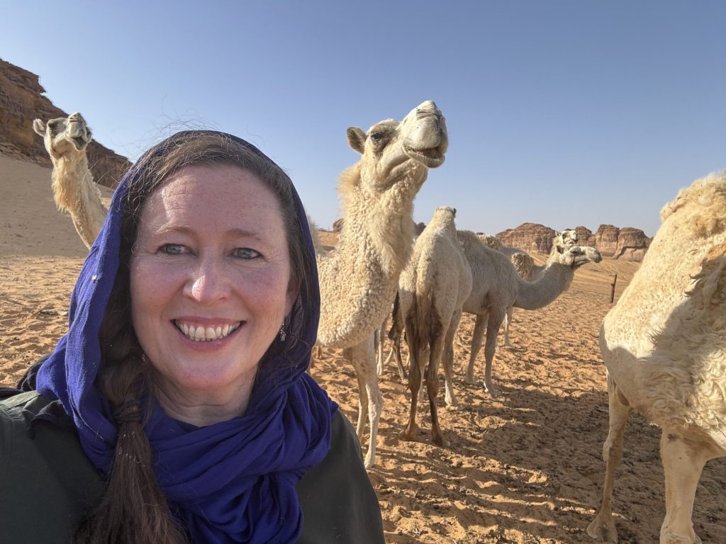 Alice Morrison Completes First Stage of 2,500km Saudi Expedition, Uncovering Ancient Treasures