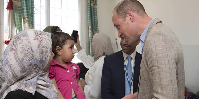 Prince William Visits Gaza Children Evacuated for Medical Care