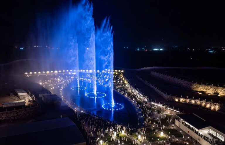 Saudi Arabia’s Asir Region Is Now Home to the Kingdom’s Tallest Dancing Fountain